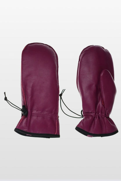 Leather Glitten with Toggle