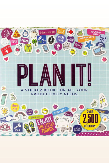 Plan It! A Sticker Book for All Your Productivity Needs