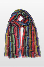 Rainbow Crochet Wrap