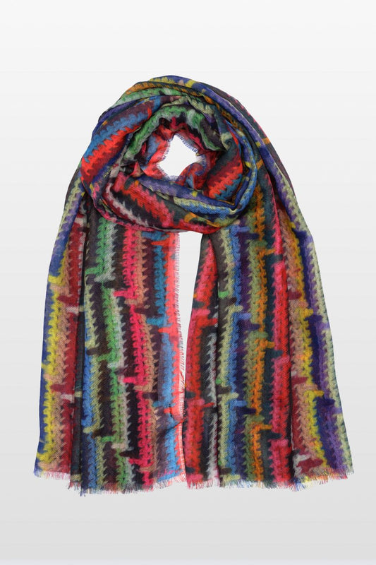 Rainbow Crochet Wrap