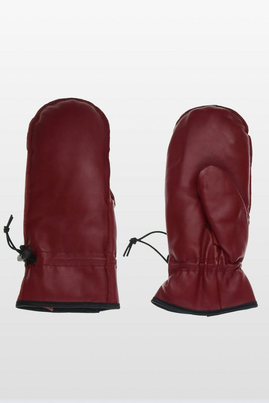 Leather Glitten with Toggle