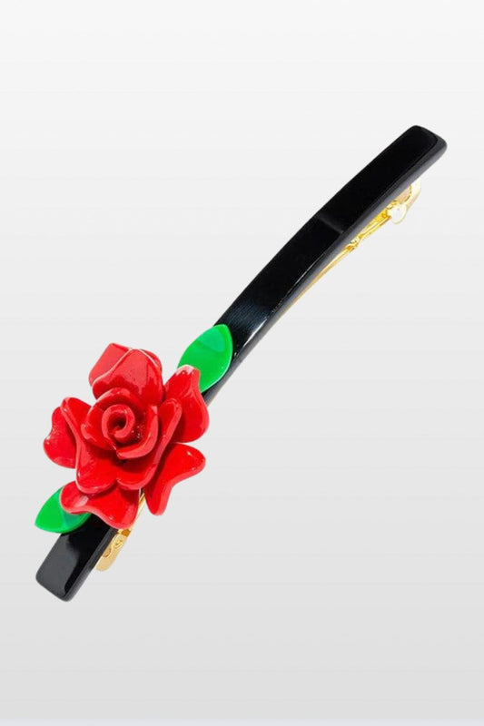Rose Barrette
