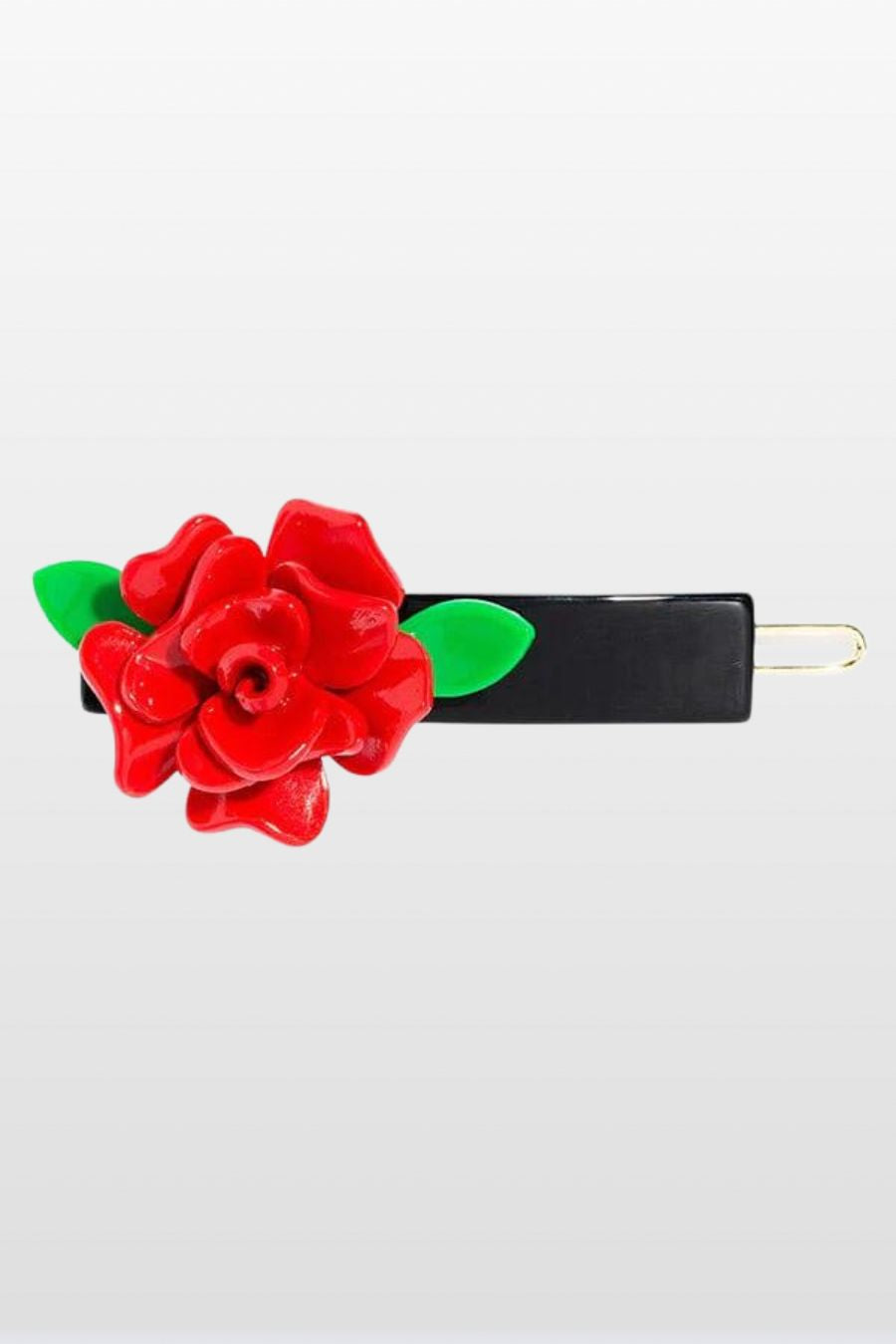 Small Rose Barrette