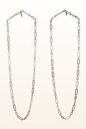 Amber Necklace Long Multi
