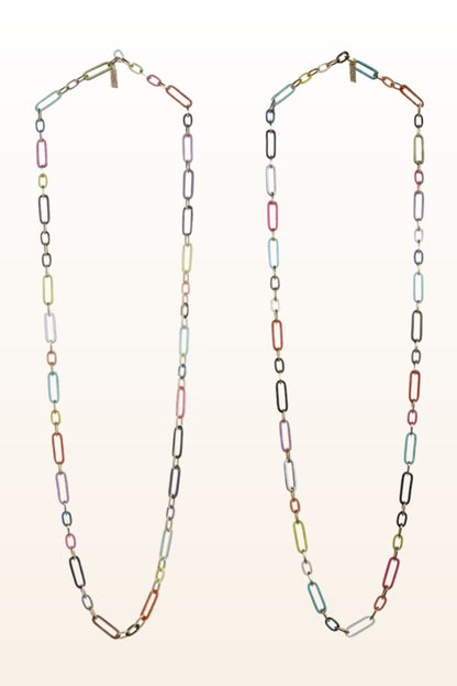 Amber Necklace Long Multi