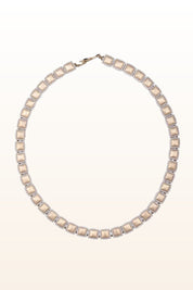 Glam Necklace -Square Links
