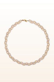 Glam Necklace-Triangle Links