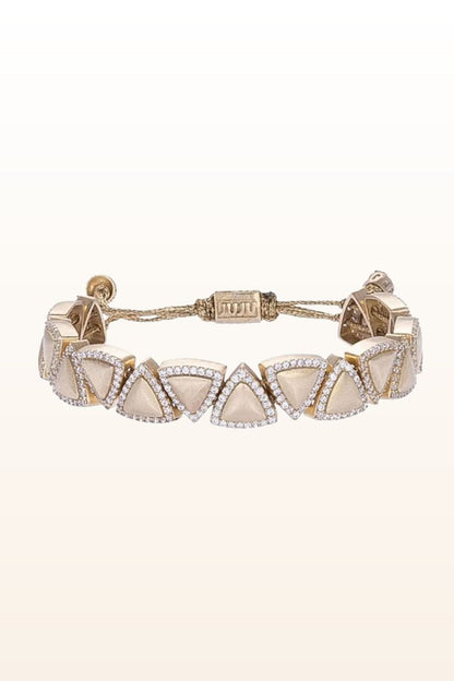 Glam Bracelet-Triangle Links